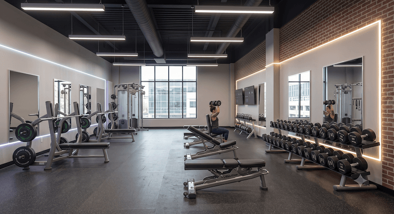 Commercial Urethane Dumbbells